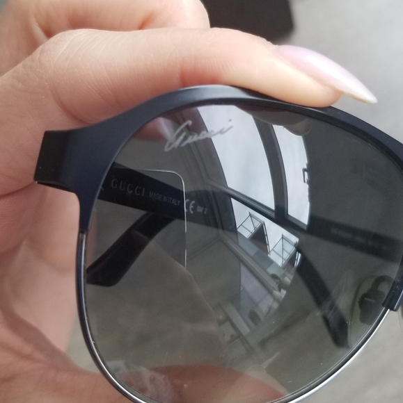 Gucci Classic Aviator Sunglasses GG 4233/SS Blue - Picture 8 of 8